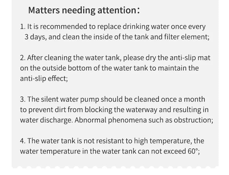 Fontaine chats chiens